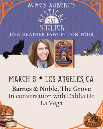 AGNES AUBERT'S MYSTICAL CAT SHELTER Launch Event at B&N The Grove! ✨🐈‍⬛ thumbnail
