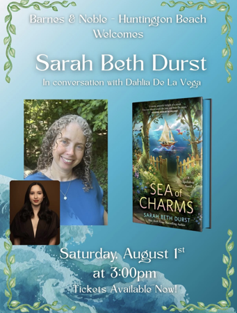 Sea of Charms Launch Event at B&N Huntington Beach! 🩵🌊 thumbnail