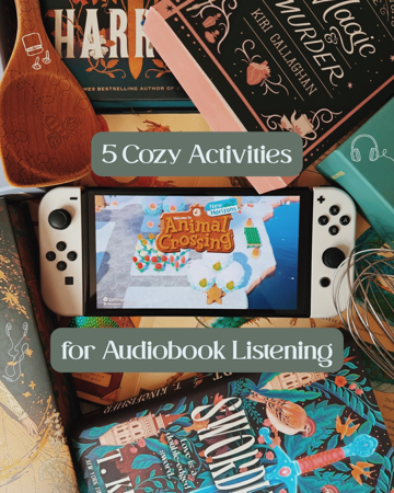 Five Cozy Activities for Audiobook Listening Article - The Nerd Daily thumbnail