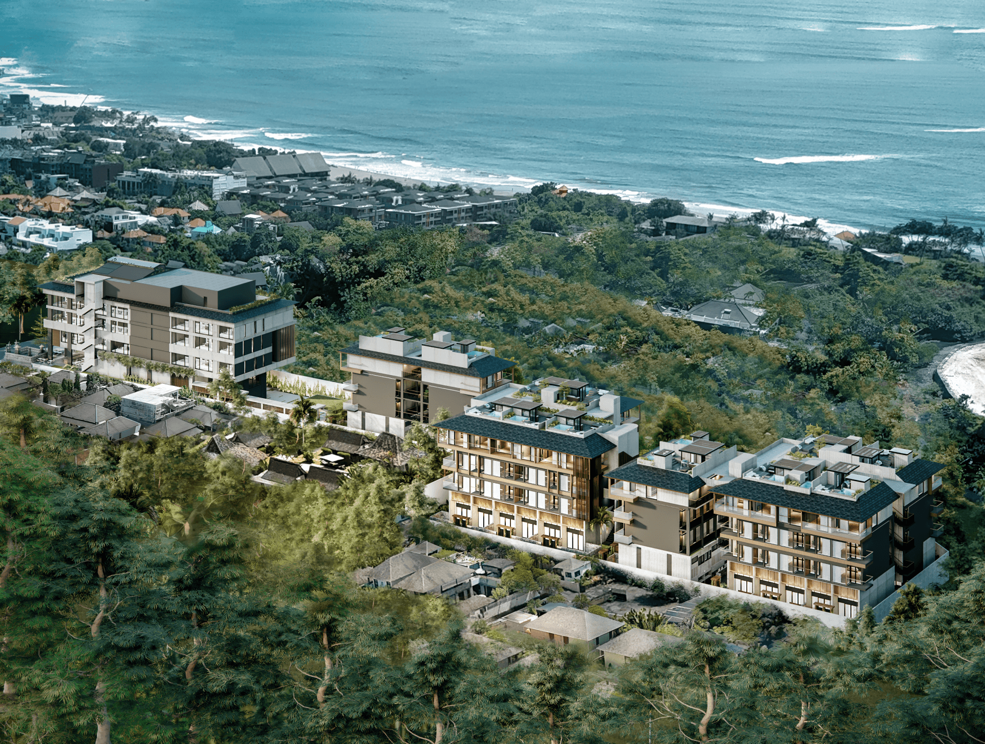 Element Residences apartments with rooftop dining prime coastal access - Canggu, 1 Bed thumbnail