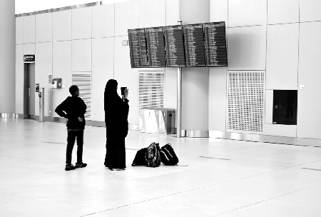 Waiting for a Jet plane: 16X20 inch (A2 format), high quality archival print. Free shipping in the U.S. thumbnail