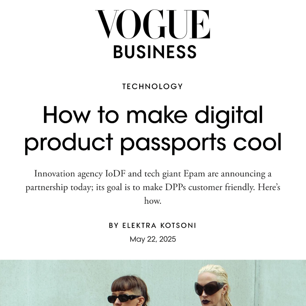 VOGUE BUSINESS: How to make Digital Product Passports Cool thumbnail