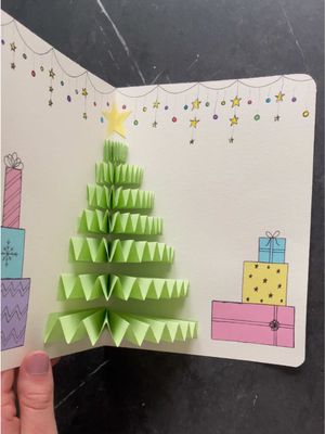 3D Christmas card 🎄💌 #craftideas #christmas #handmadecard #diycard #christmascard #diycraft #diyideas #dollartreediy #tu