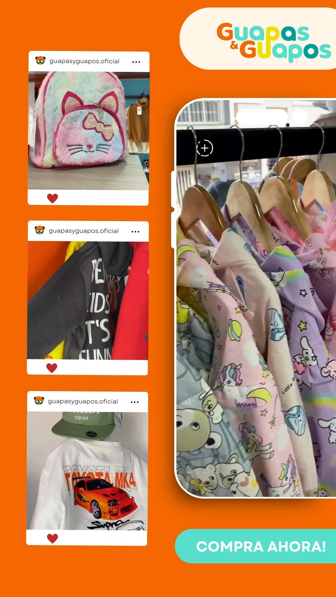 Visítanos y descubre el amplio catálogo de productos que tenemos disponibles para tus niños 👕, con lo más moderno y más 