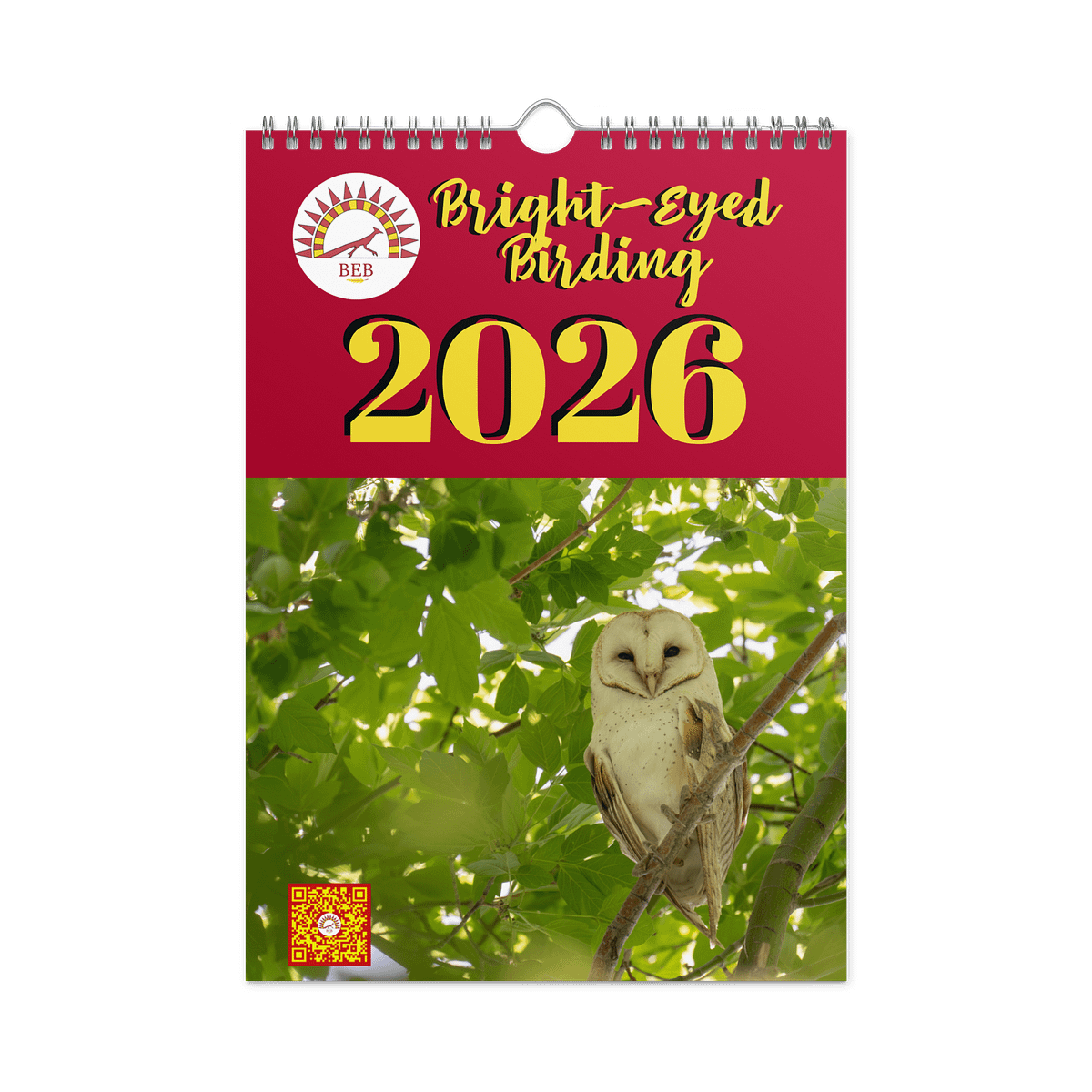 Bright-Eyed Birding 2026 Calendar thumbnail