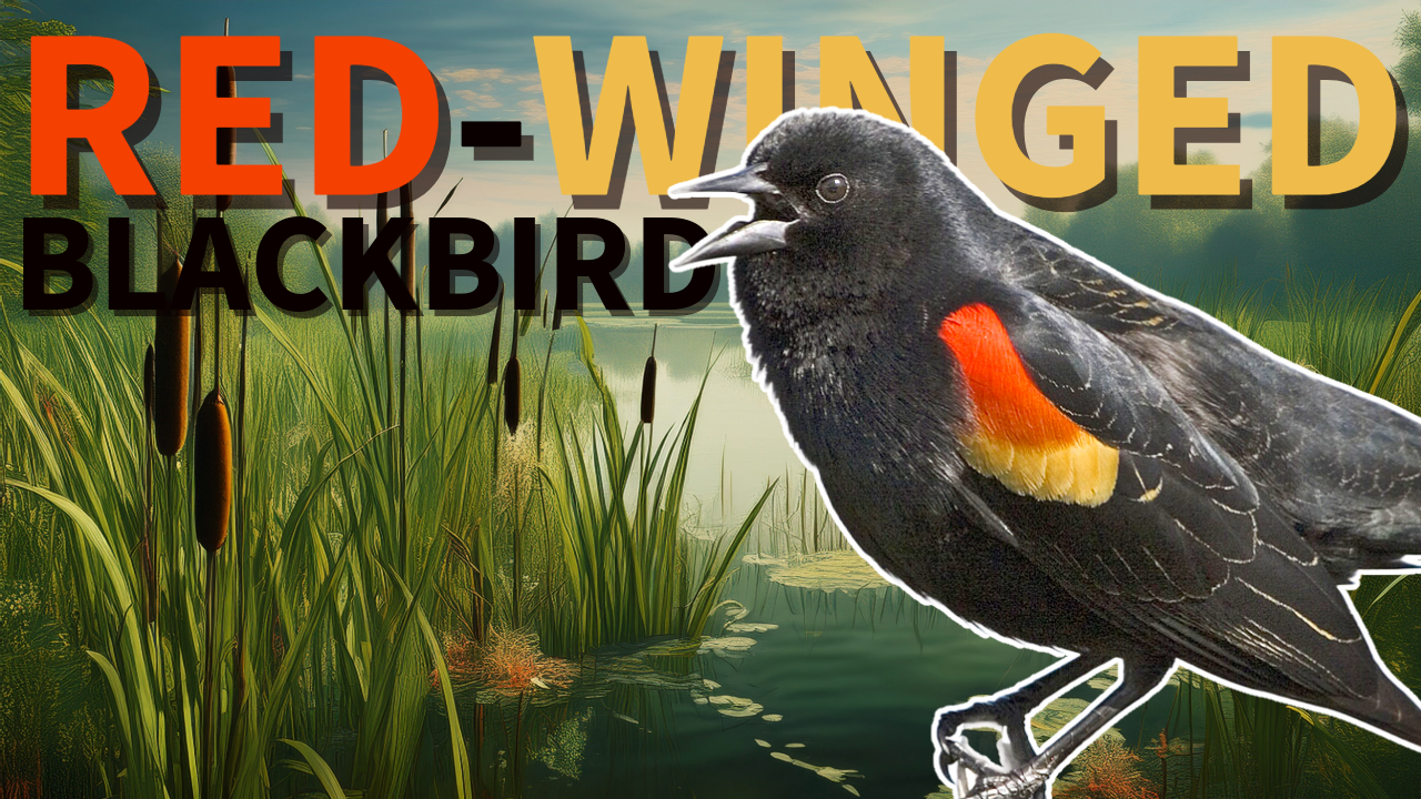 Red-winged Blackbirds: Nature's Tiny Warriors thumbnail