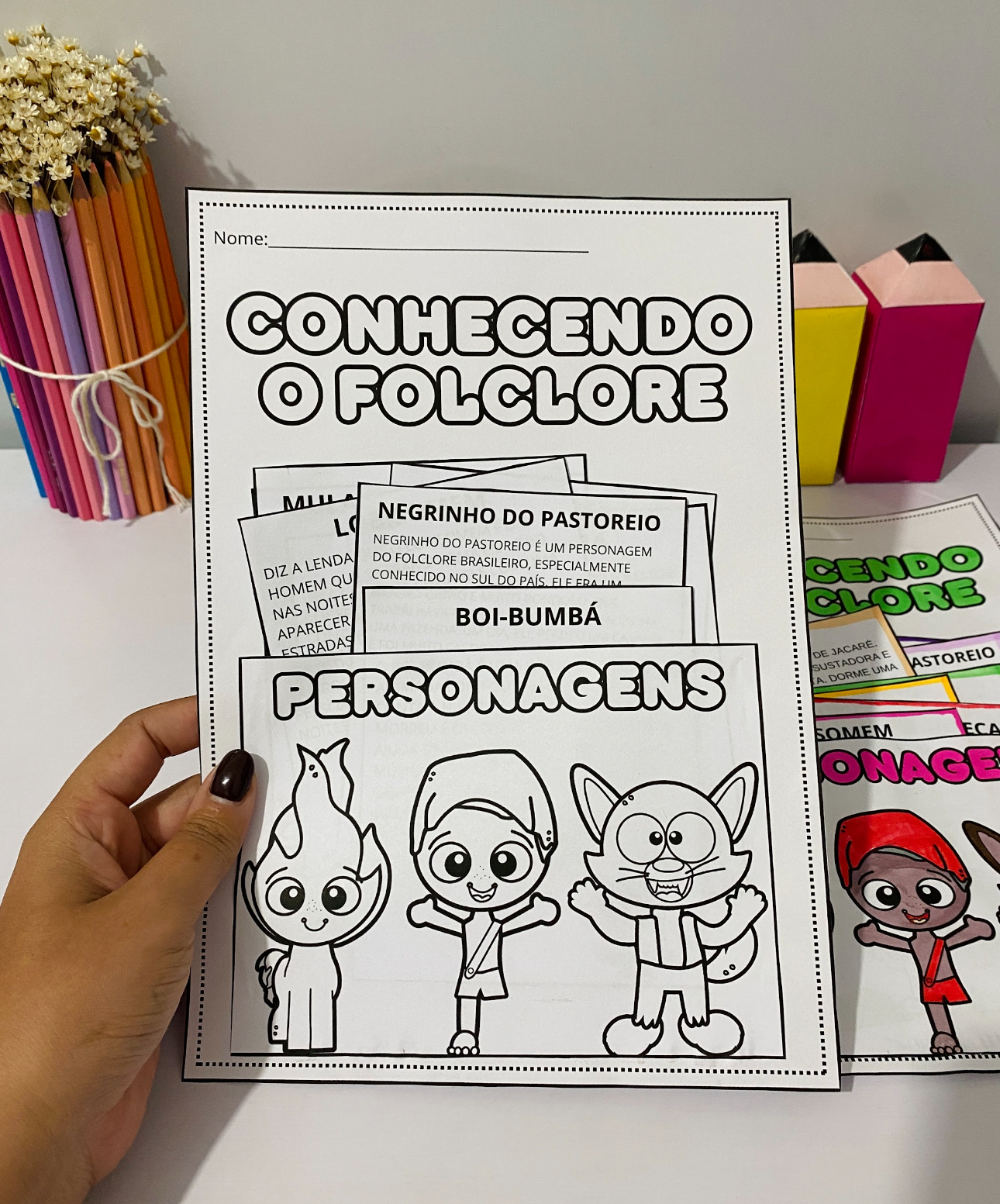 ATIVIDADE INTERATIVA - DIA DO FOLCLORE  thumbnail