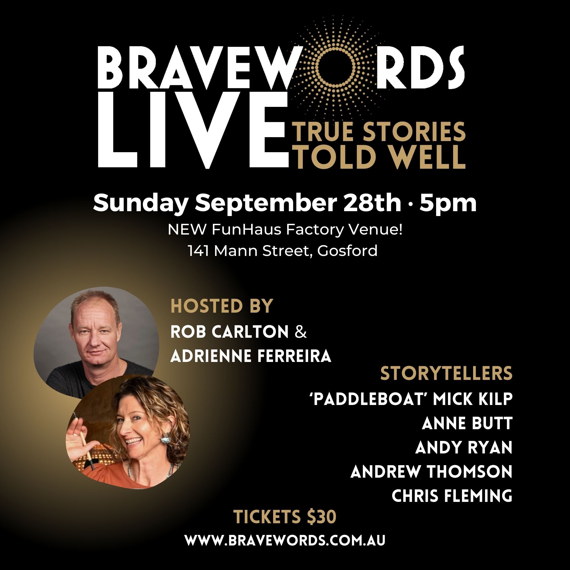Bravewords LIVE SEPTEMBER 28 thumbnail