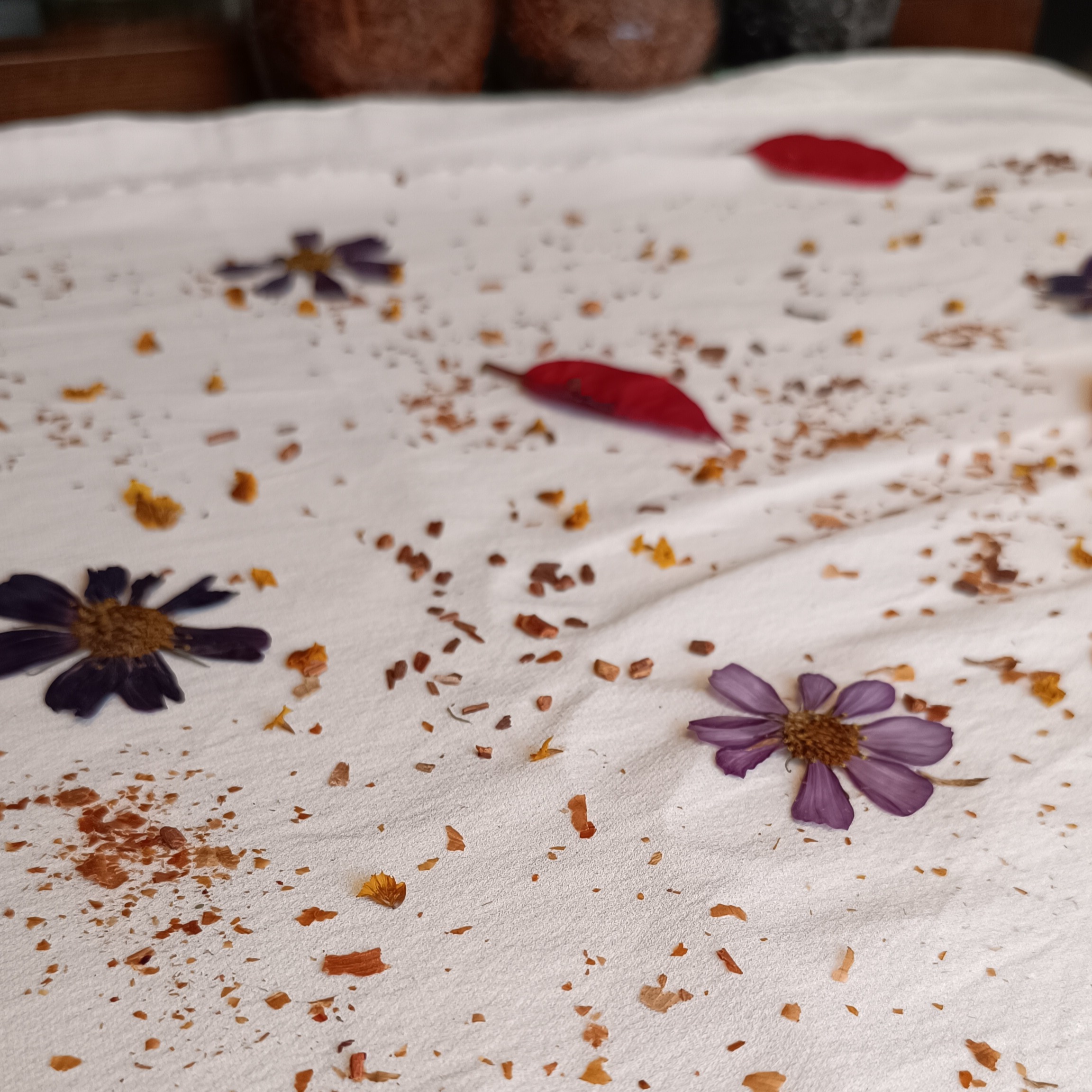 20/06 - 14h30-17h : Exploration – Teinture végétale : impressions végétales / bundle dye sur soie - Kreatiss  thumbnail