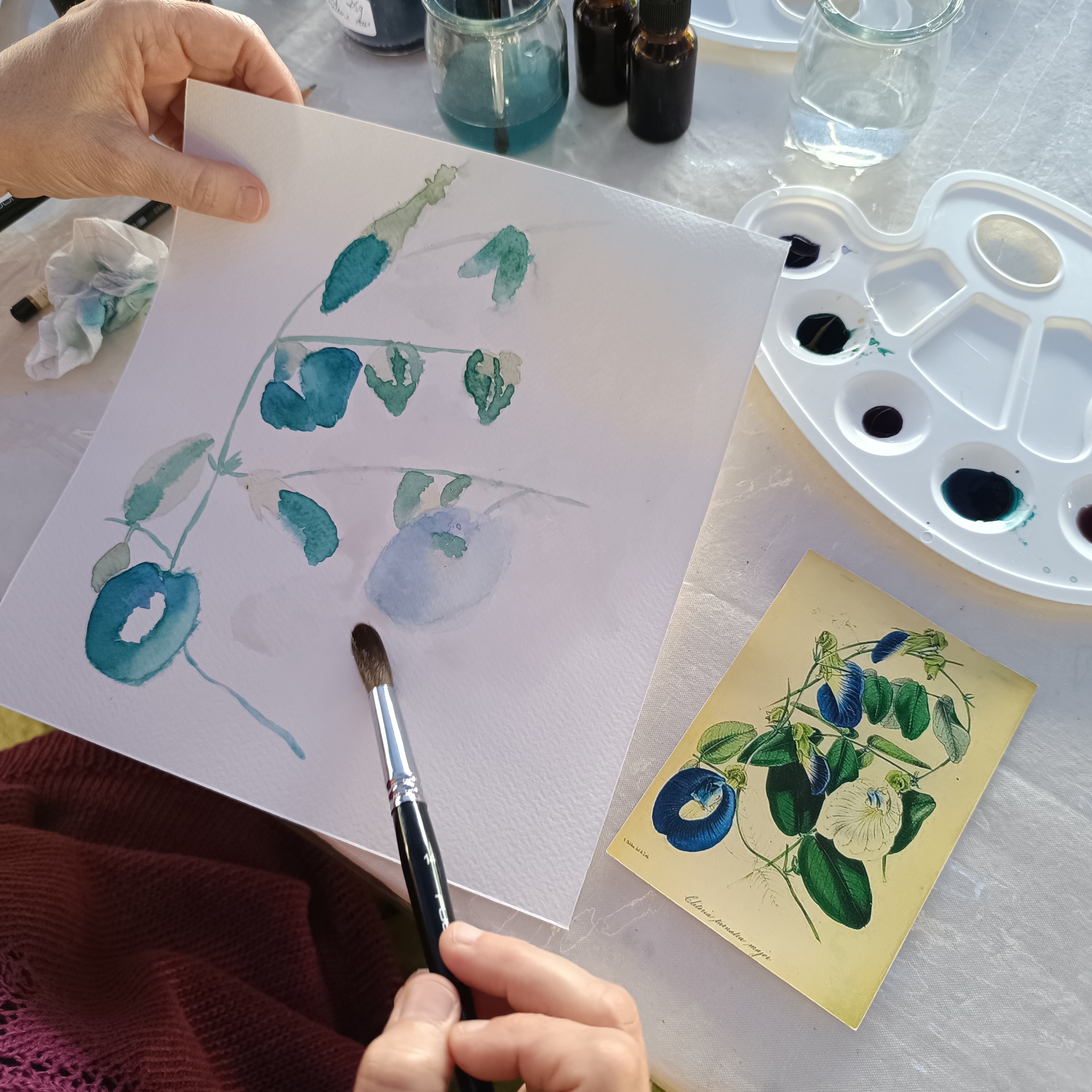 13/06 - 10h - 17h: Découverte ou immersion - Encres végétales - Chez L'encrière végétale thumbnail