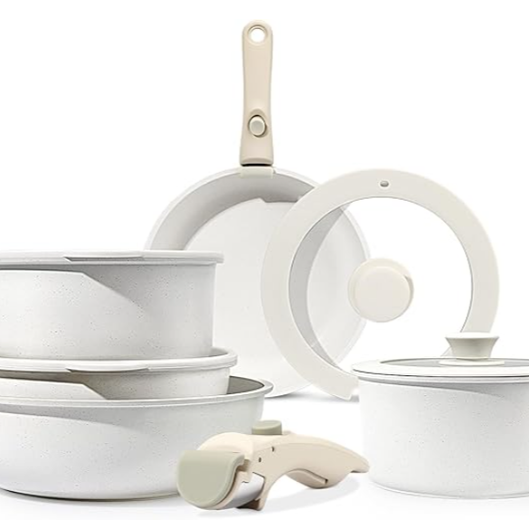 Juego de 11 ollas y sartén (11PCS) thumbnail