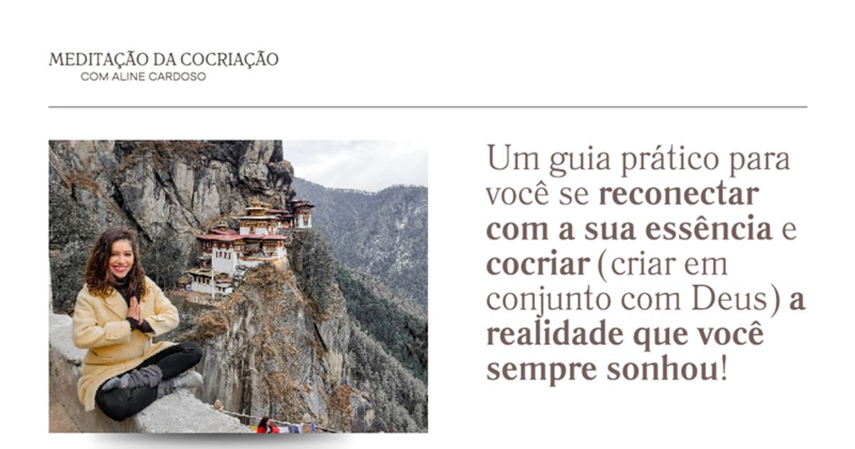 ebook: MEDITAÇÃO DA COCRIAÇÃO thumbnail