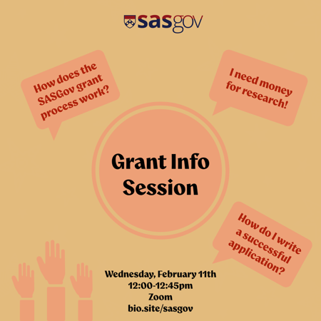 SASGov Grant Info Session Zoom Link thumbnail