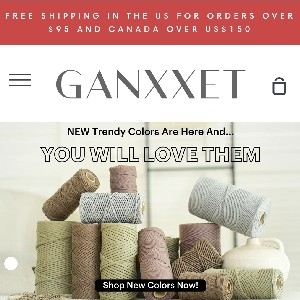 Shop with Ganxxet (Ships worldwide) 10% discount- use the link and use discount TEACHMEMACRAME10 thumbnail