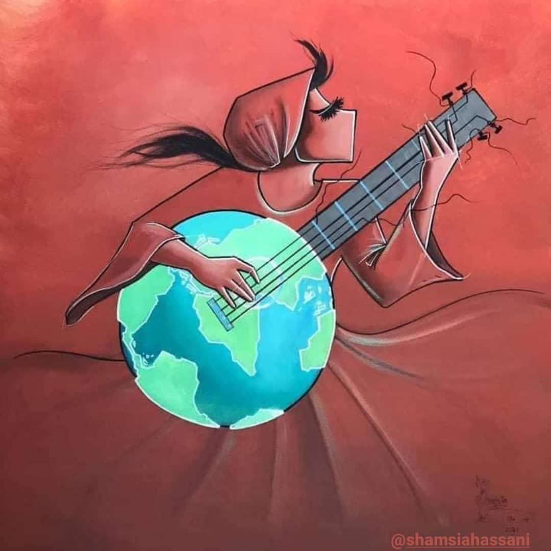 @shamsiahassani  #Afaganistan göçmeni iranlı grafiti sanatçısı...
