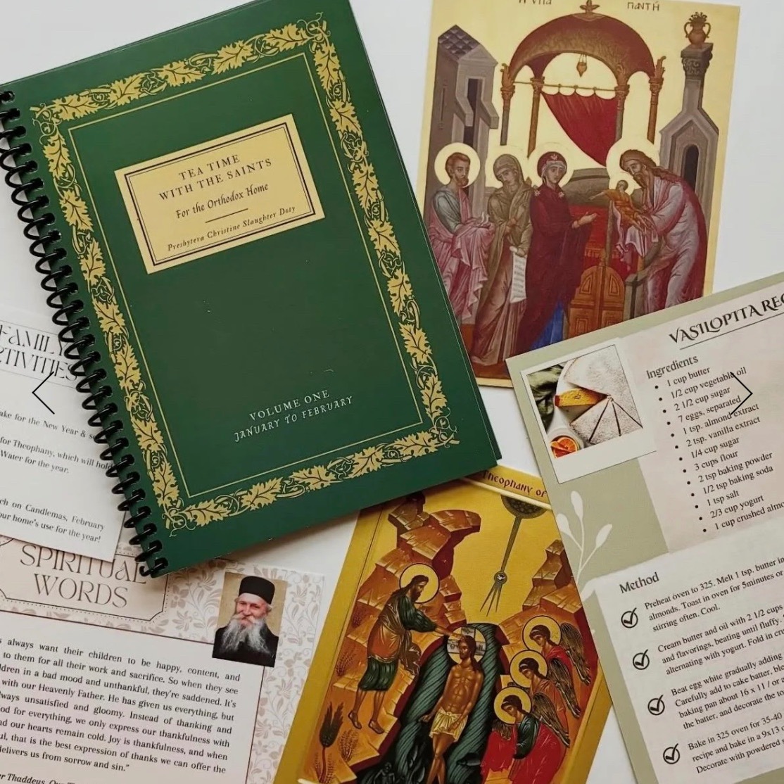 Tea Time with the Saints: For the Orthodox Home (Volume 1) thumbnail