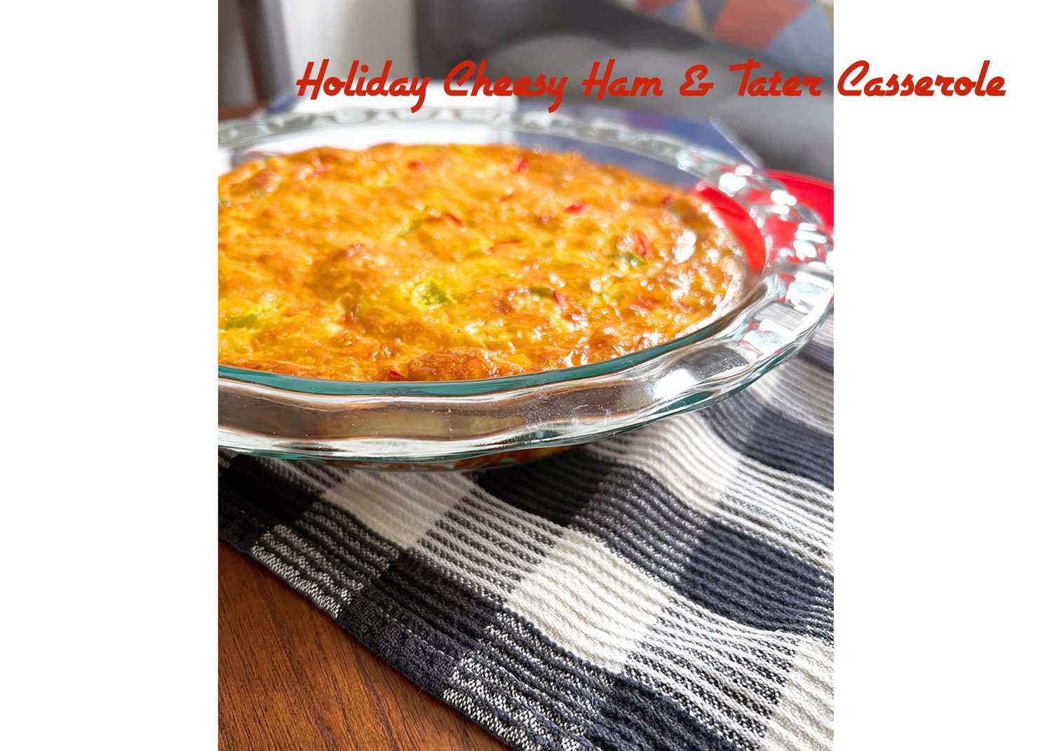 Holiday Cheesy Ham & Tater Casserole | Vintage Comfort Food — Vintage By the Bite Retro Food Blog thumbnail
