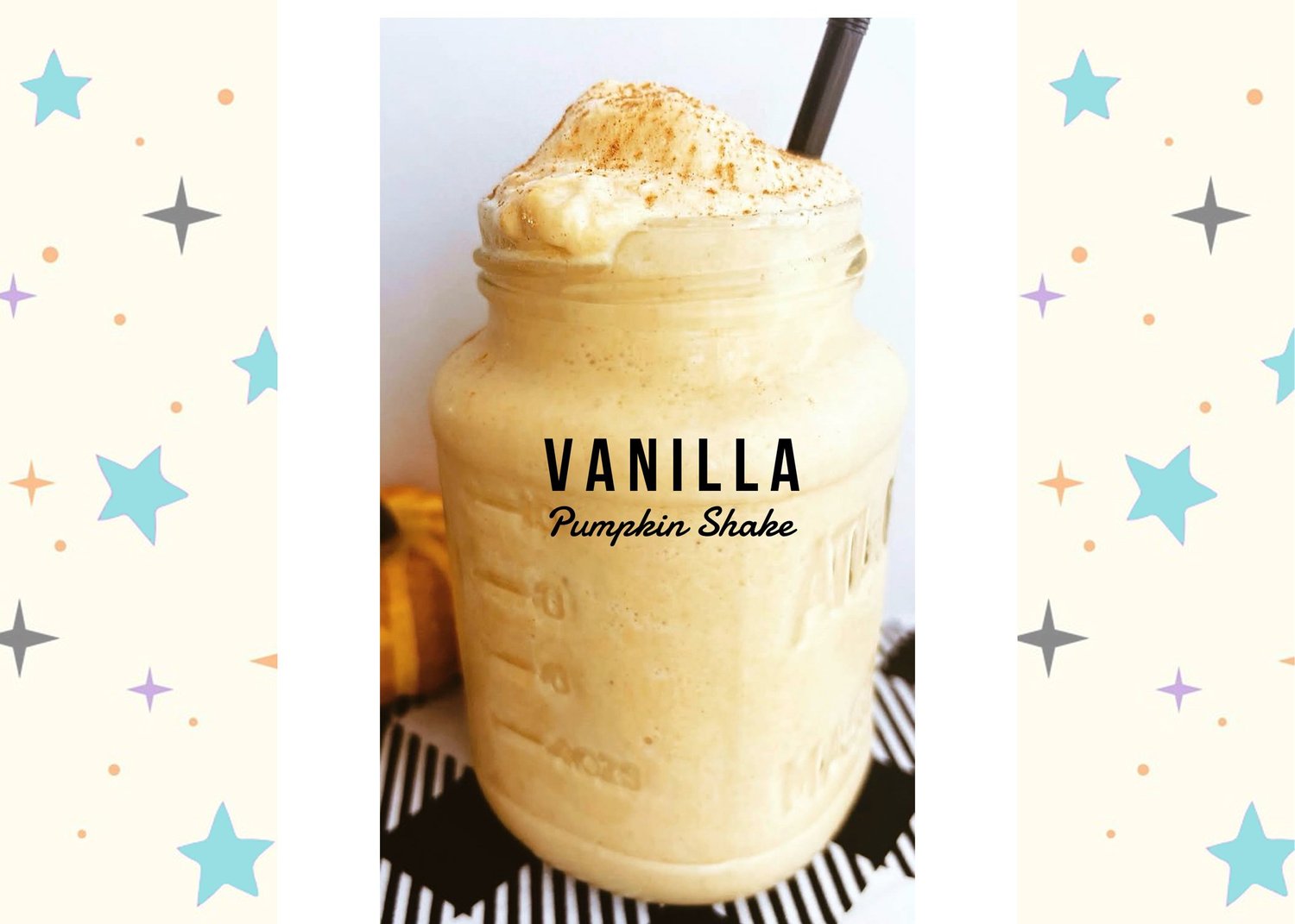 Vanilla Pumpkin Milkshake – Retro Fall Milkshake Recipe — Vintage By the Bite Retro Food Blog thumbnail