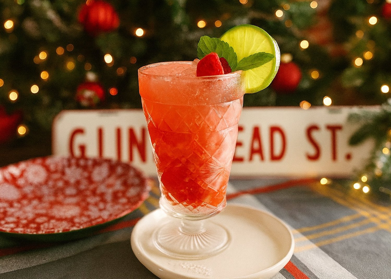 White Chocolate Raspberry Dirty Soda | Retro Holiday Drink — Vintage By the Bite Retro Food Blog thumbnail