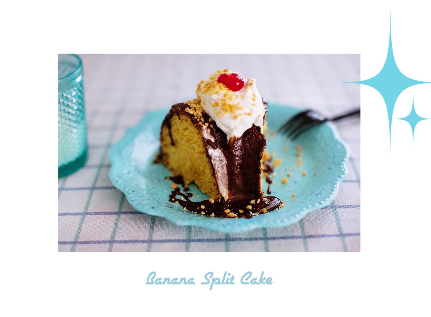 Banana Split Cake Recipe | Vintage Style Dessert Classic — vintage by the bite thumbnail