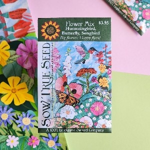 Sow True Seed × Junonia Arts | Flower Mix Seed Packets thumbnail