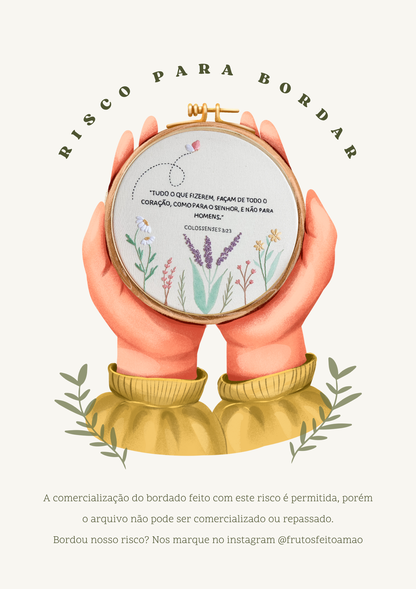 Risco para Bordar: Jardim de bordoleta - Luana Rodrigues | Hotmart thumbnail