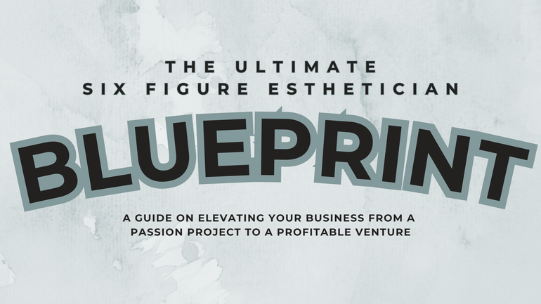SIX FIGURE ESTHETICIAN BLUEPRINT by @bluluxe | Stan thumbnail