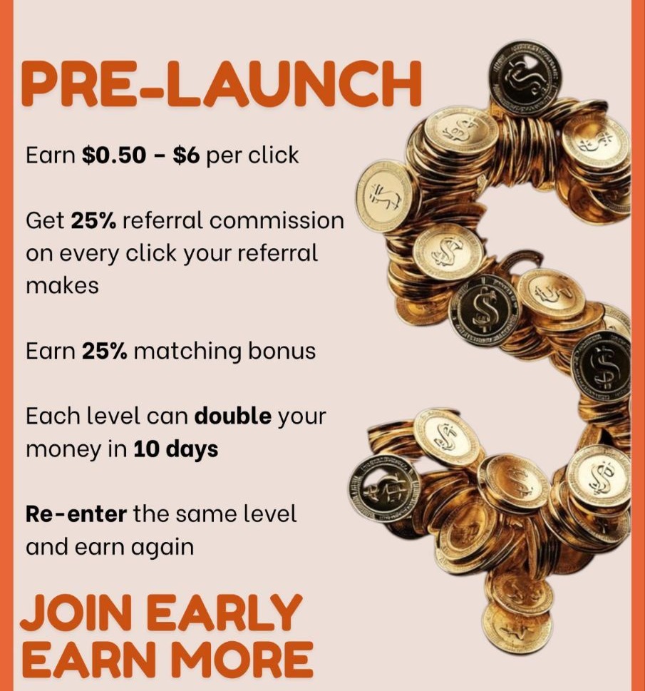 SITE№2. EARN UP TO $6 DAILY BY VIEWING ADVERTISING PER CLICK + ADVERTISING YOUR LINKS  thumbnail