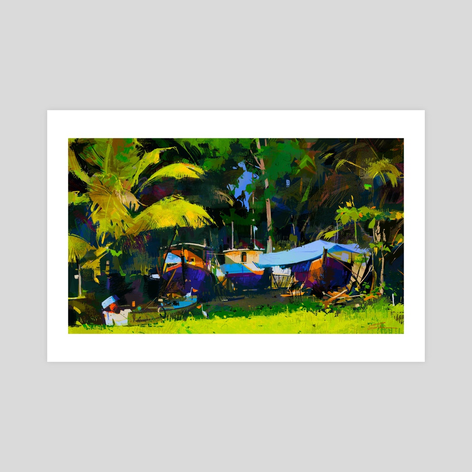 Alleppey, 8x12 thumbnail