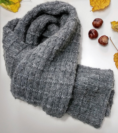 Šála Lea / The Lea Scarf FREE PATTERN thumbnail