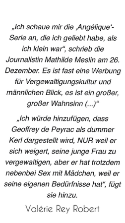 Geoffrey de Peyrac als dummer Kerl dargestellt wird, NUR weil er sich weigert, seine junge Frau zu vergewaltigen,… thumbnail