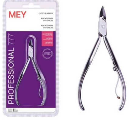 Alicate de Cutícula Unha 777 para Manicure Profissional MEY thumbnail