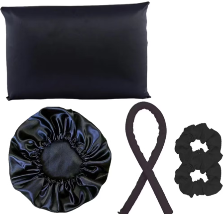 Touca cetim anti frizz + modelador curling rod + 2 brindes thumbnail