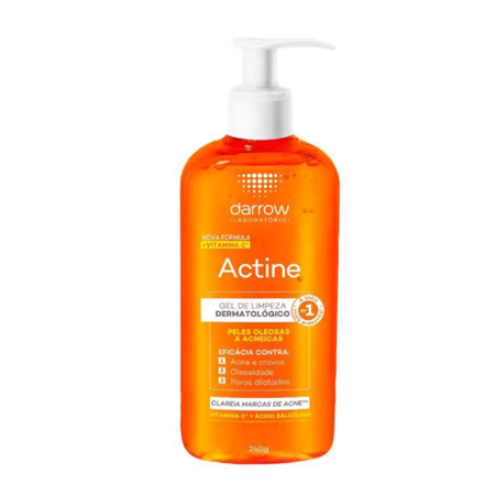 ACTINE Darrow sabonete gel de limpeza 140ml PELE Acne thumbnail