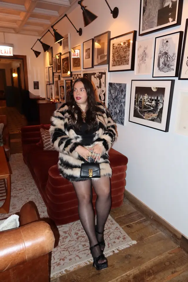 @ELOQUII came to Chicago for a quick little visit - here’s a few snippets from an evening with them  Jacket & matching s