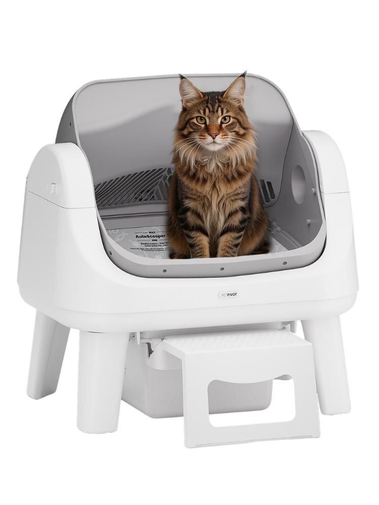 AutoScooper 12 Lite Cat Litter Box - Use the code PIVOTNOW thumbnail