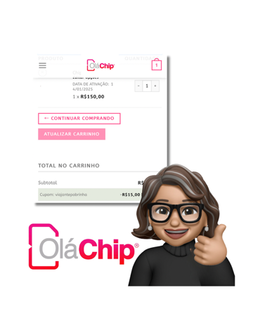 Desconto 10% chip internet- cupom VIAJANTEPOBRINHA thumbnail