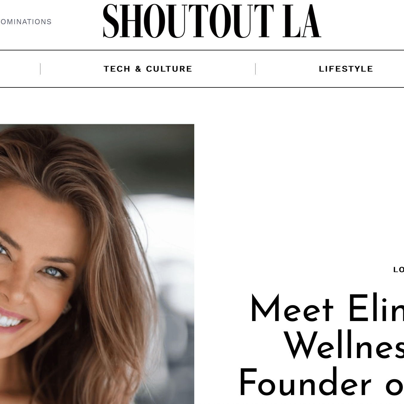 NEW: Article Shoutout LA - Meet Elina thumbnail