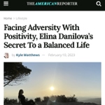 The American Reporter - Facing Adversity with Positivity thumbnail