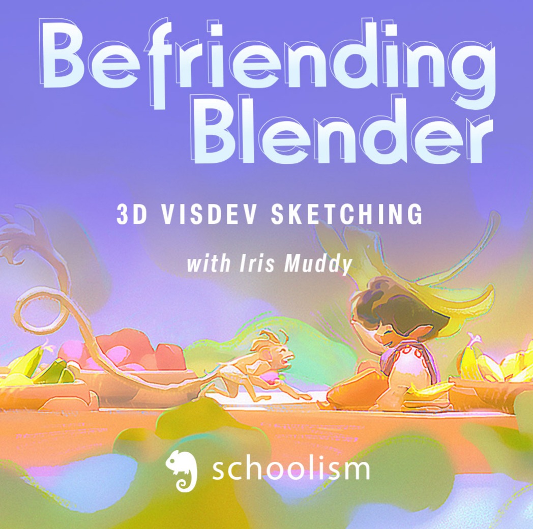 Befriending Blender : 3D VisDev Sketching on Schoolism thumbnail