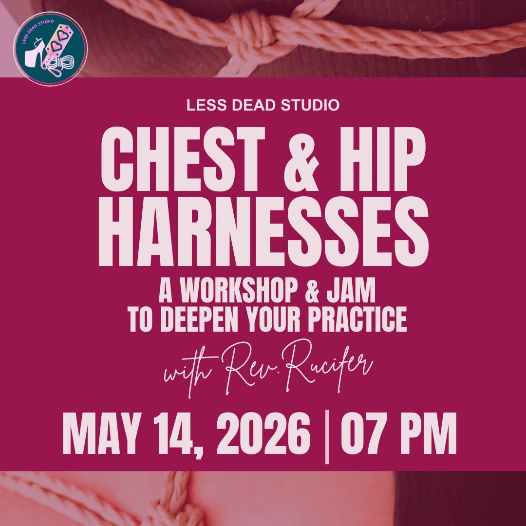 Chest & Hip Harnesses - May 14th, 7 PM  thumbnail