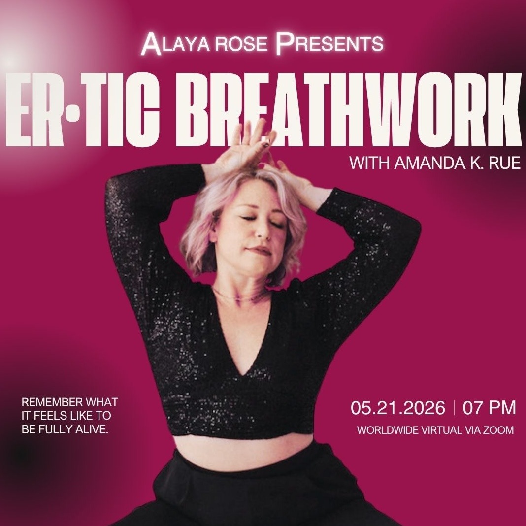 Er·tic Breathwork - May 21st 7 PM ET - ONLINE  thumbnail