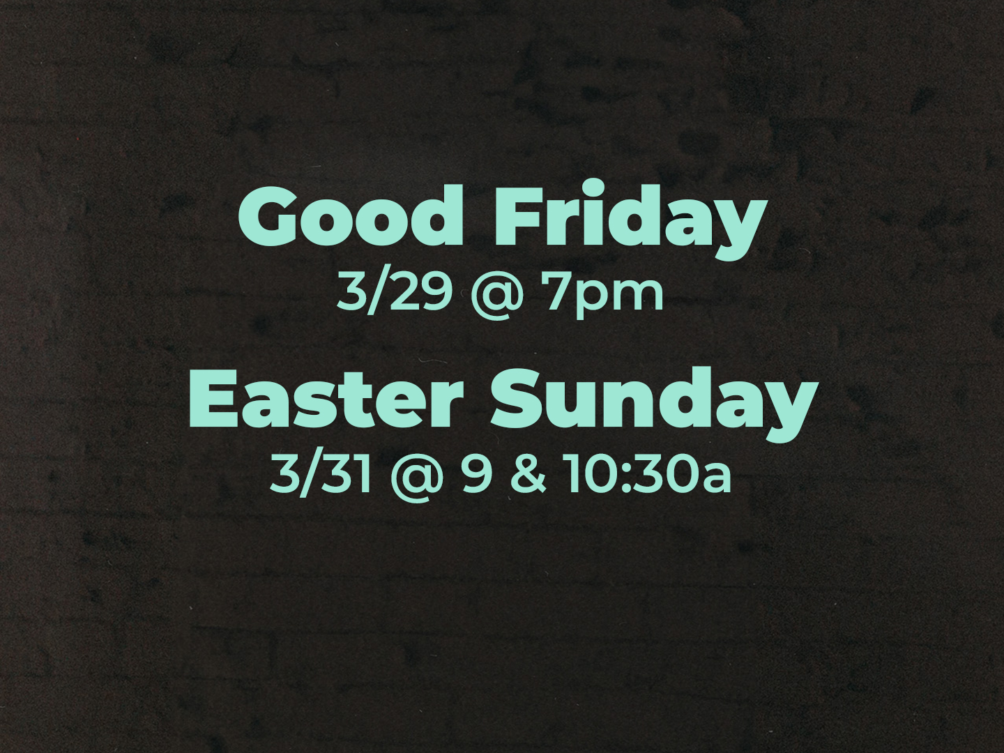 Easter Services thumbnail