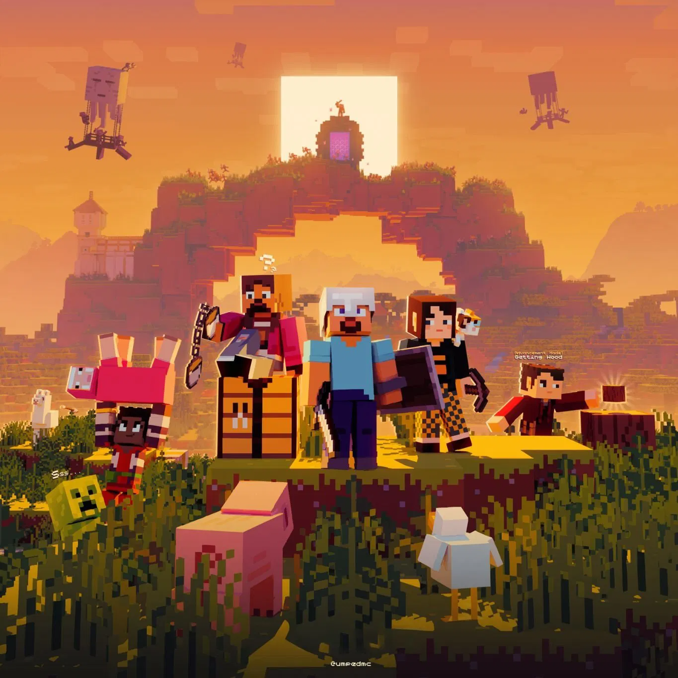 Bir Minecraft Filmi izle (2025) Türkçe Dublaj & Altyazılı Tek Parça Full HD 1080𝙿 | CCCV thumbnail