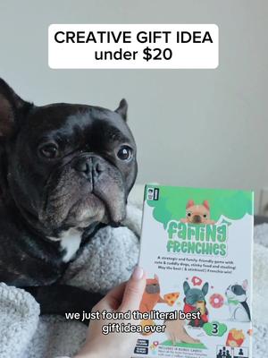 i’m telling you the frenchie art alone on the game cards makes it worth it 😂 it is the perfect game night addition! 💙🎁 #