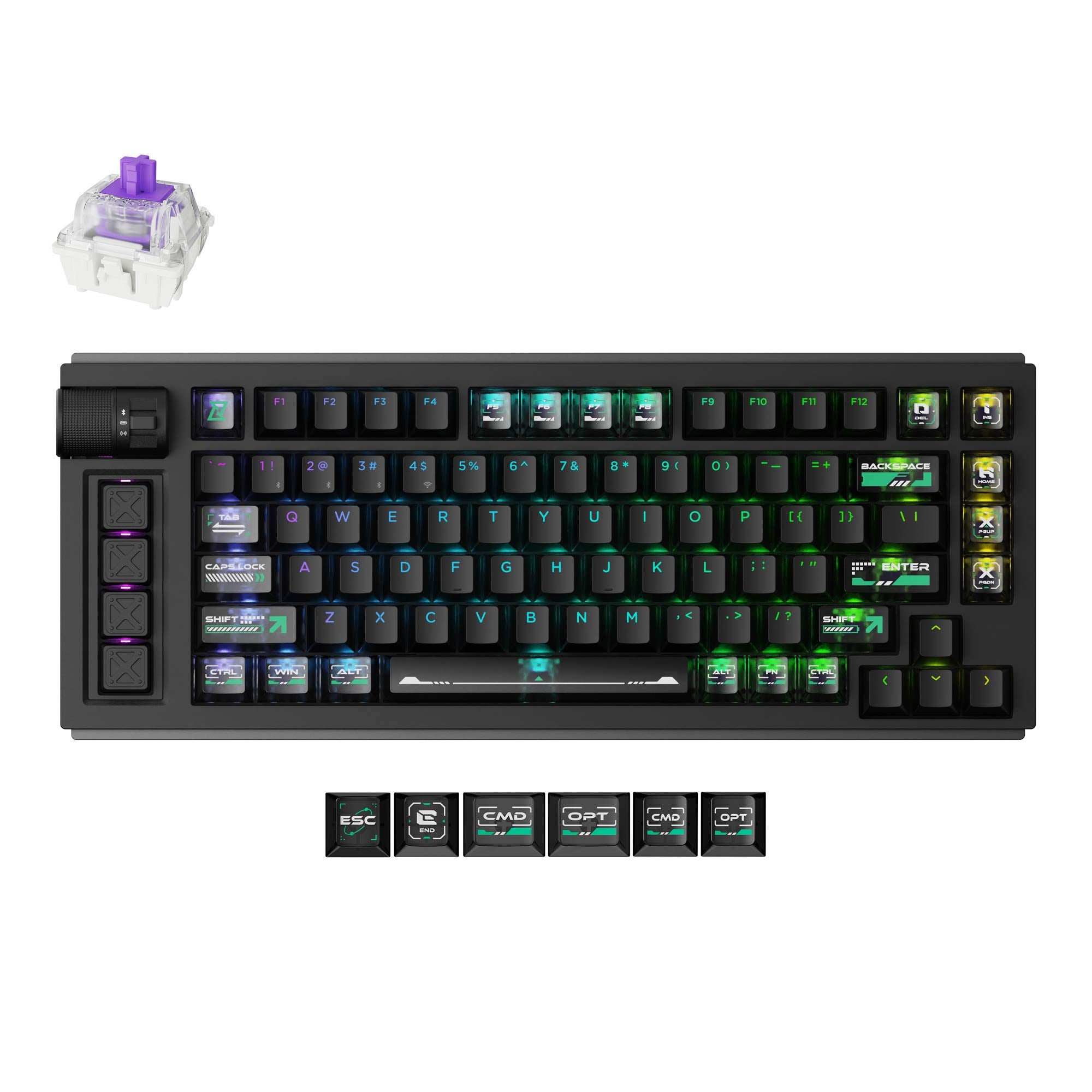 Lemokey L1 HE Wireless Magnetic Switch Custom Gaming Keyboard thumbnail