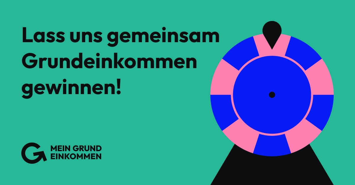 Kostenlos anmelden und zusammen Grundeinkommen gewinnen thumbnail