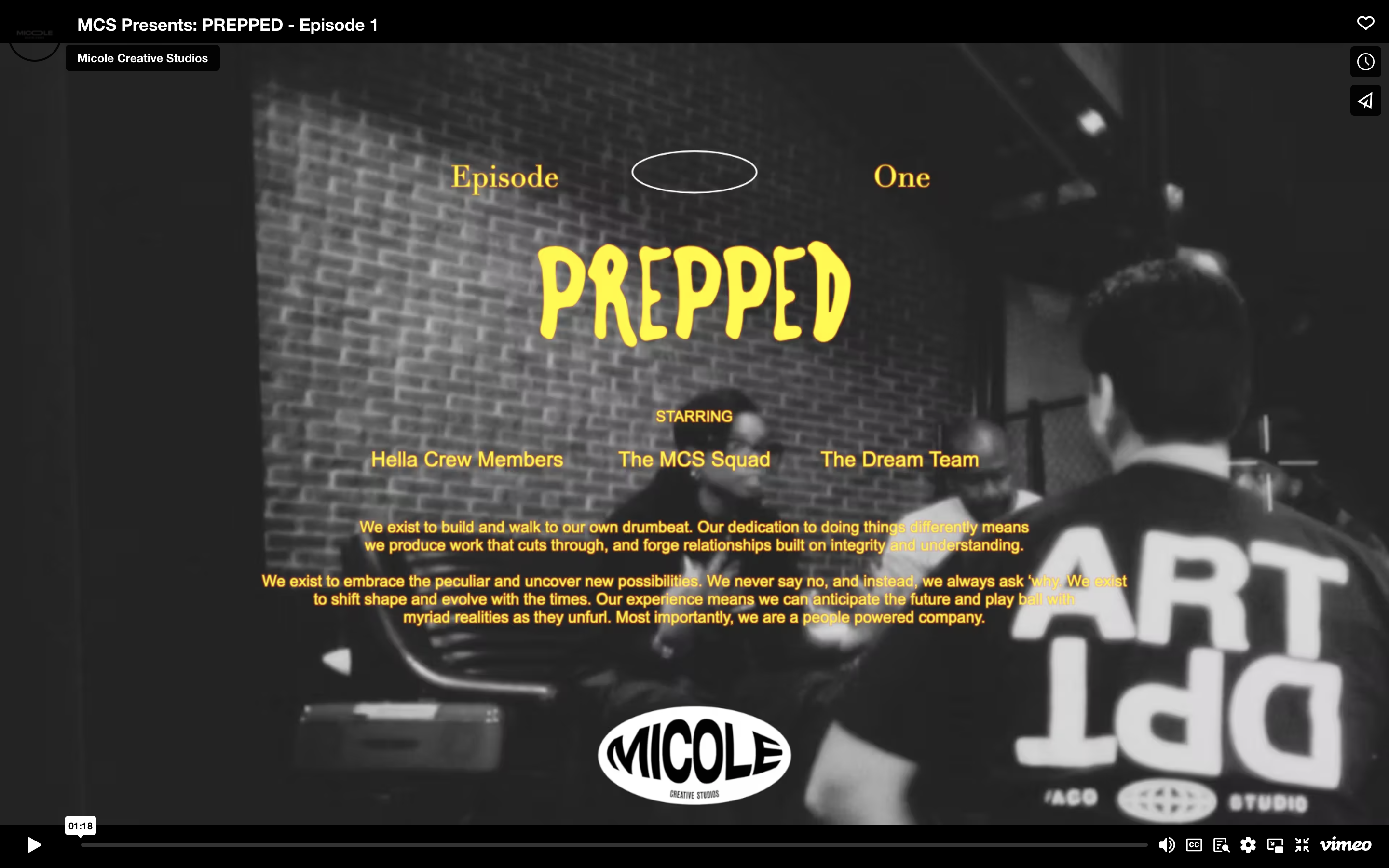 MCS Presents: PREPPED - Episode 1 thumbnail