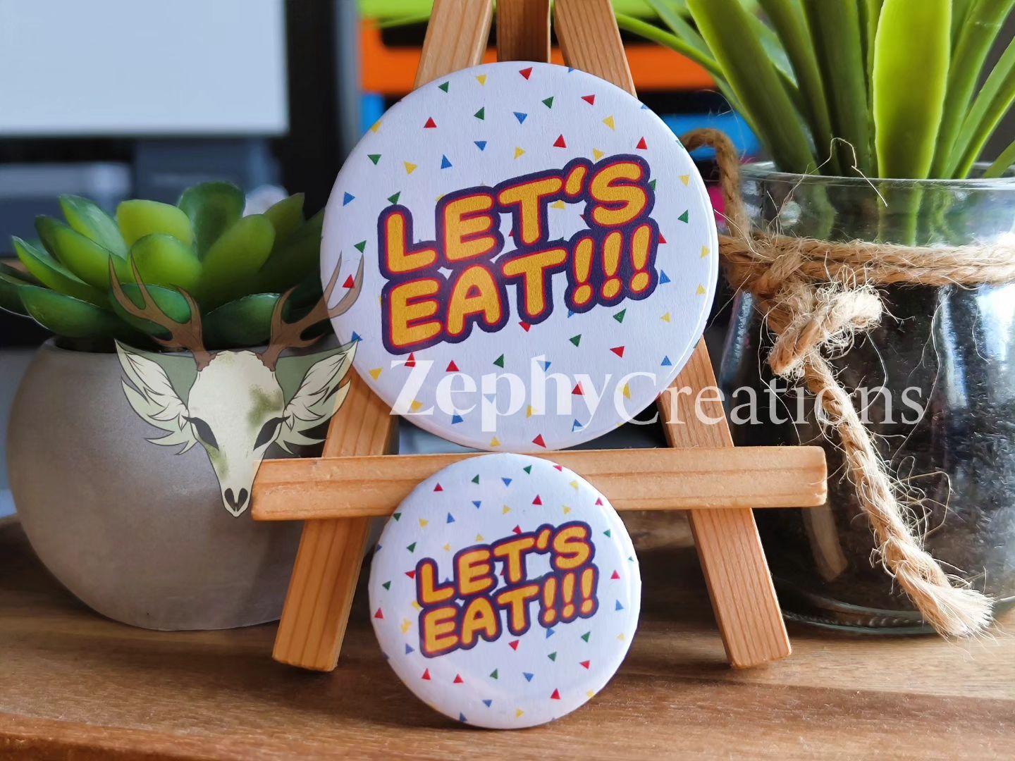 Let's Eat!!! Button (37mm/58mm) by Chica from Five Nights At Freddy's!

Starting from 2,60€!
Get yourself one by texting