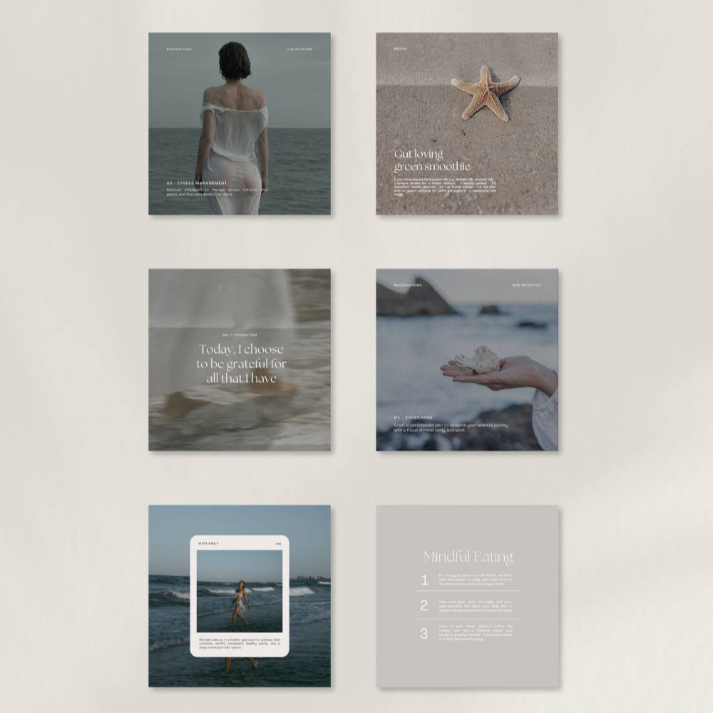 HOLISTIC WELLNESS TEMPLATES VOL.02 thumbnail